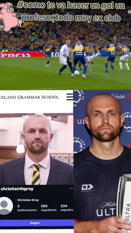#El que le hizo gol a Boca hoy: ✅ Profesor de gramática  ✅ 295 seguidores en instagram ✅ En las mañanas entrena, en las tardes da clases ✅ Pidió vacaciones para poder asistir al mundial MVP DEL PARTIDO.