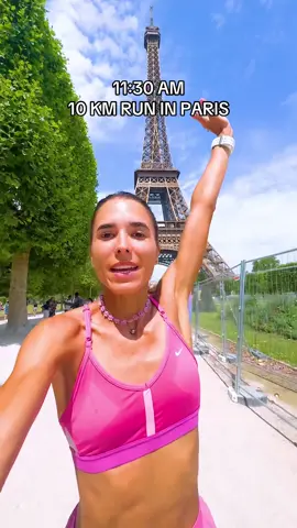 HELLO PARIS ❤️ Ready for the BREAKING4 with @Nike 💪 I’ll cheer for @FaithKipyegon who will try to race against the “impossible”: becoming the 1st woman to break the 4 minute mile 😱 Fingers crossed 🤞🍀 #Running #nike #nikerunning #sport #goals #goal #fyp #runner #motivation #breaking4 