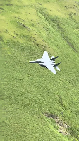 USAF F-15E Strike Eagle AF91-0312 Callsign WASP.  Second pass. Low level in the Mach loop. 18/06/2025 . . . . . #f #e #strikeeagle #usaf #eagle #aviation #avgeek #fyp #aviationphotography #machloop #lfa7 #raflakenheath #fighterjet #militaryaviation #usairforce #estrikeeagle #lakenheath #aviationlovers 