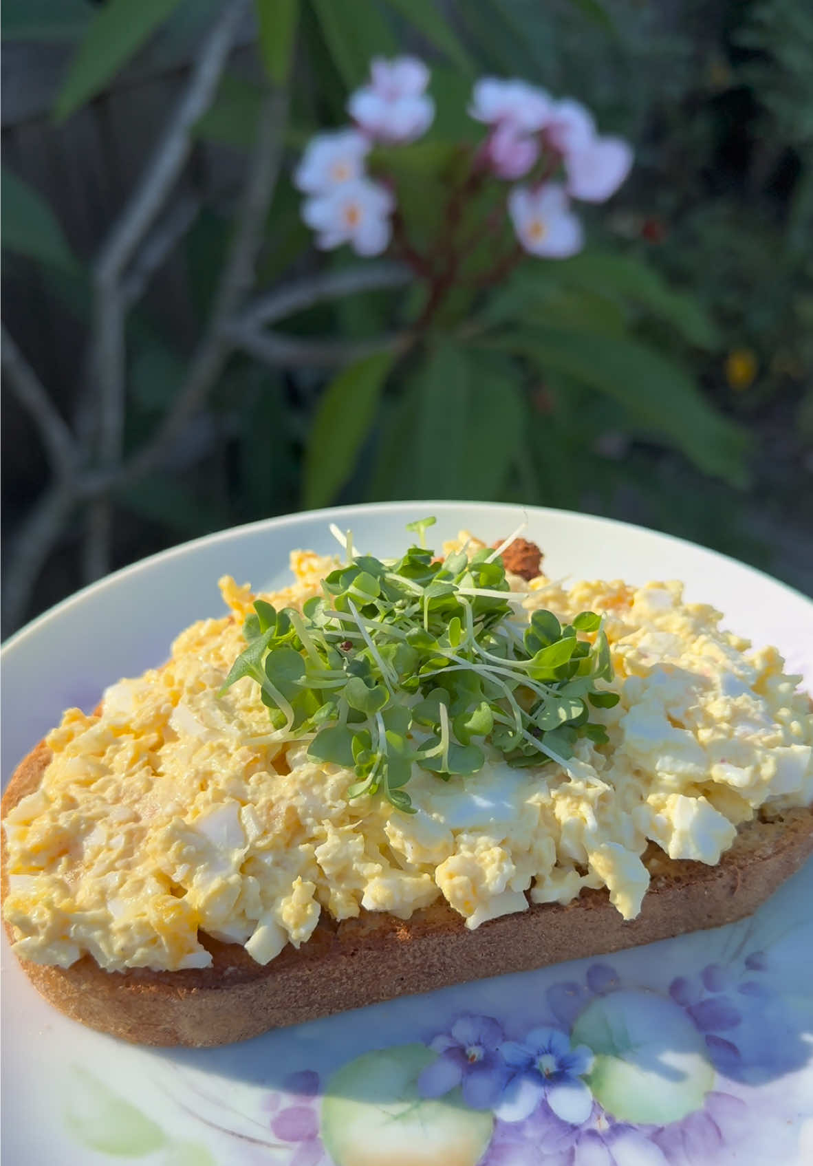 Japanese Egg Salad (made with Duck Eggs) 🪺🦆 #Recipe #eggsalad #EasyRecipe #foodtiktok #fyp 