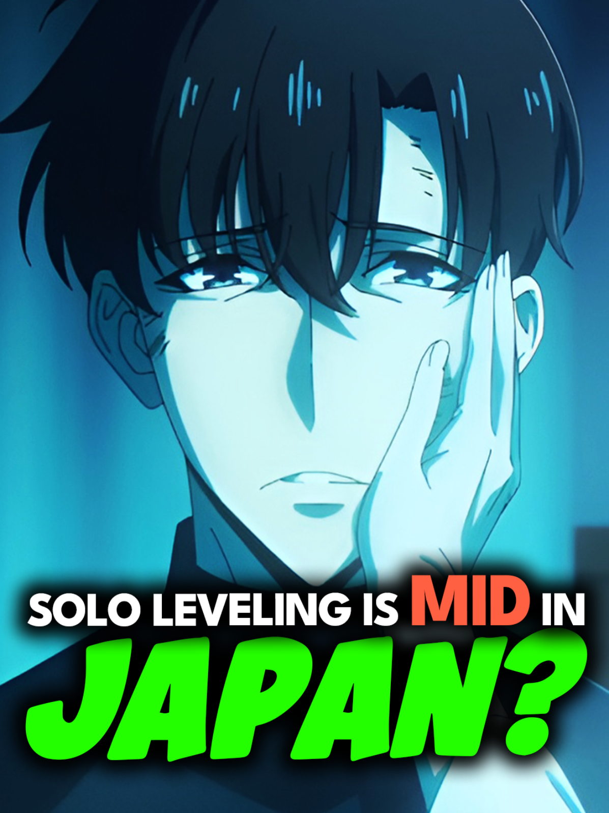 Solo Leveling producer says that the anime is considered mid in Japan #sololeveling #sololevelinganime #jinwoo #sungjinwoo 