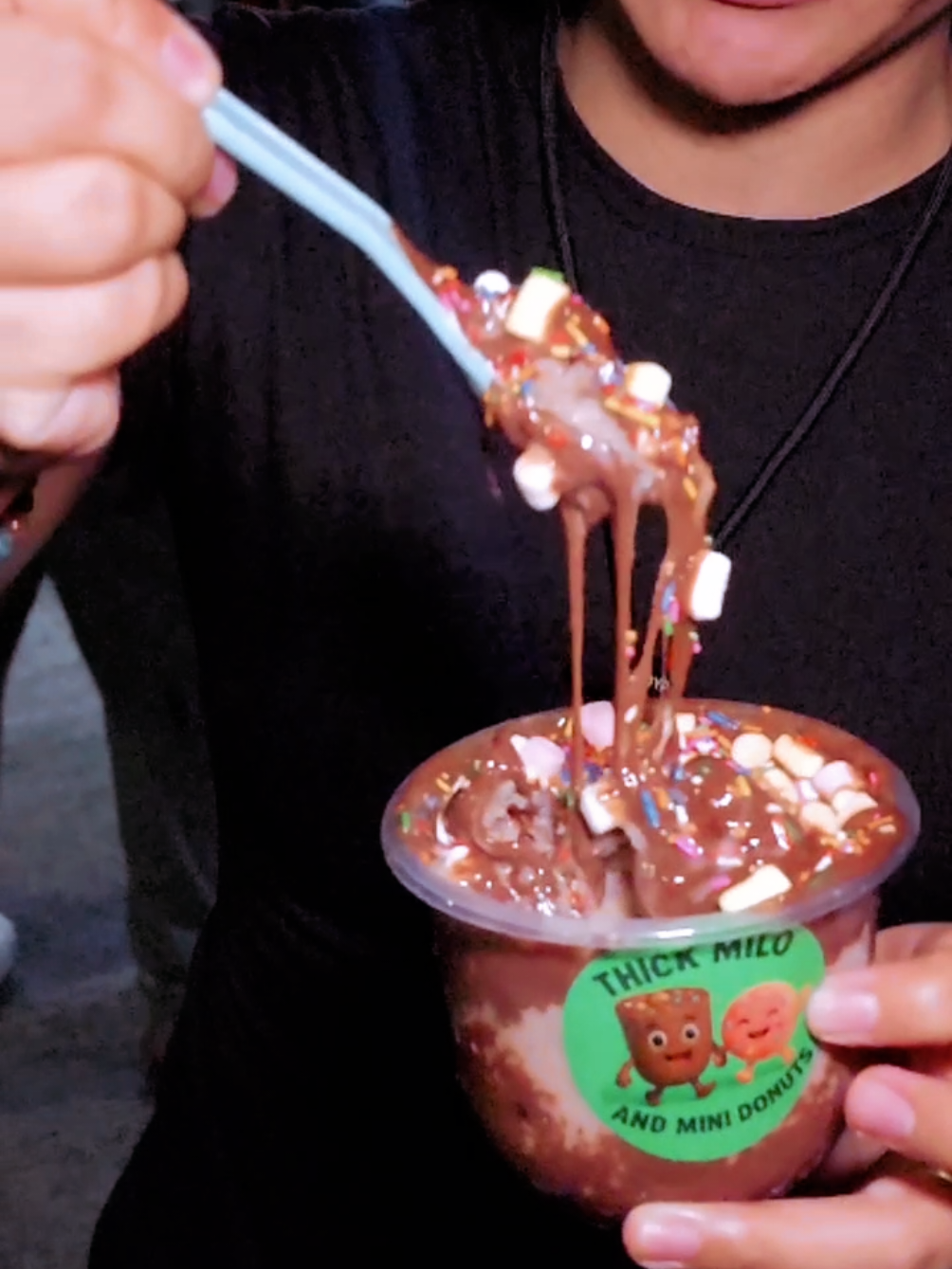 Davilan Food Park famous Thick Milo Dessert 🍨  #thickmilo #davilanfoodpark #CarmonaCavite #davilan 