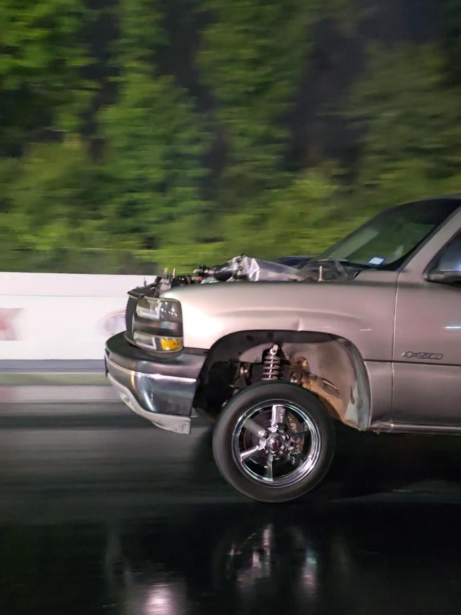 Turbo Silverado vs Foxbody #racingfx #turbo #boosted #silverado #rcsb #lsx #cammed #foxbody #mustang #racetruck #drsgrace #dragracing 