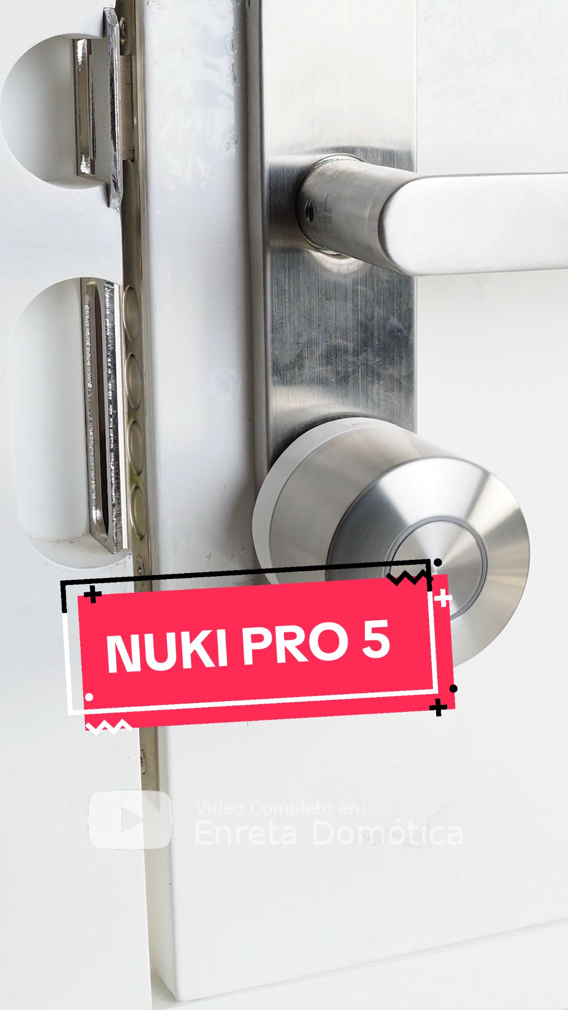 La mejor cerradura inteligente del mercado. Nuki Smart Lock Pro 5 #domotica #nuki #cerradura #cerradurainteligente 