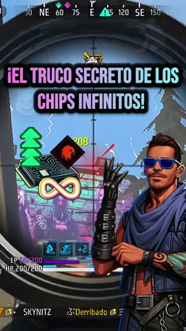 🔥¡TRUCO CON CHIPS INFINITOS!🔥 @Garena Free Fire LATAM #8AniversarioFF #RetoFreeFire #FreeFire8Años #trucoawm #200dedaño