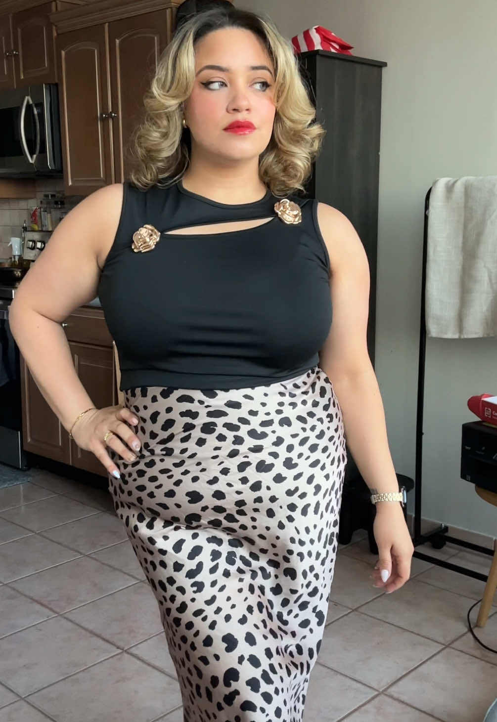 Size 12/14 girlys can still stunt on em; 👚👗👠🥿 This can also be paired with some pointed toes slick back kitten heels. (I have an injured ankle so these flats will do).  @Rothy’s  @Amazon Fashion  @SHEIN  don’t mind the mess… still unpacking 🙃🙃 #