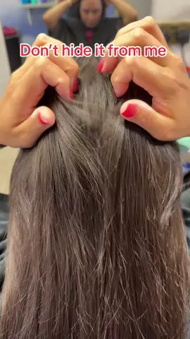 Well sometime you find people hiding things under the hair and you won’t notice in day to day because if the treatment #hair #keratin #curly 