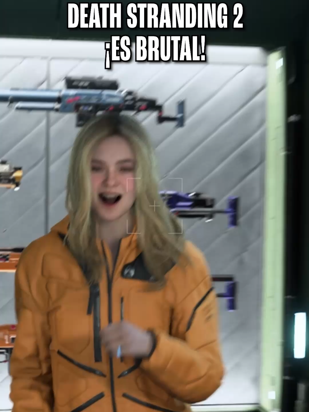 ¡BRUTAL!... . . . . . . . . . #Gaming #videojuegos #deathstranding2 #hideokojima #viralvideos #ellefanning #fyp