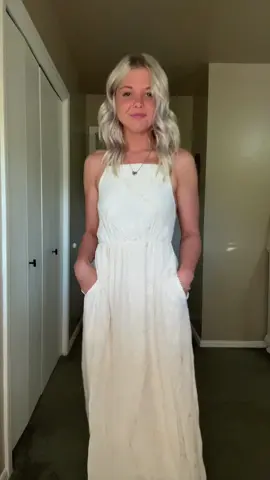 Please hold while I obsess over this dress! ✨❤️✨ #dress #whitedress #affordabledress #2025bride #westernfashion #westerndress #viraldress #obsessed #fy 