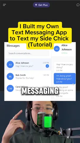 Building a text messaging app with lovable, too easy nowadays. I’m selling this one for a milli. (Ai vibe coding session) #codinglife 