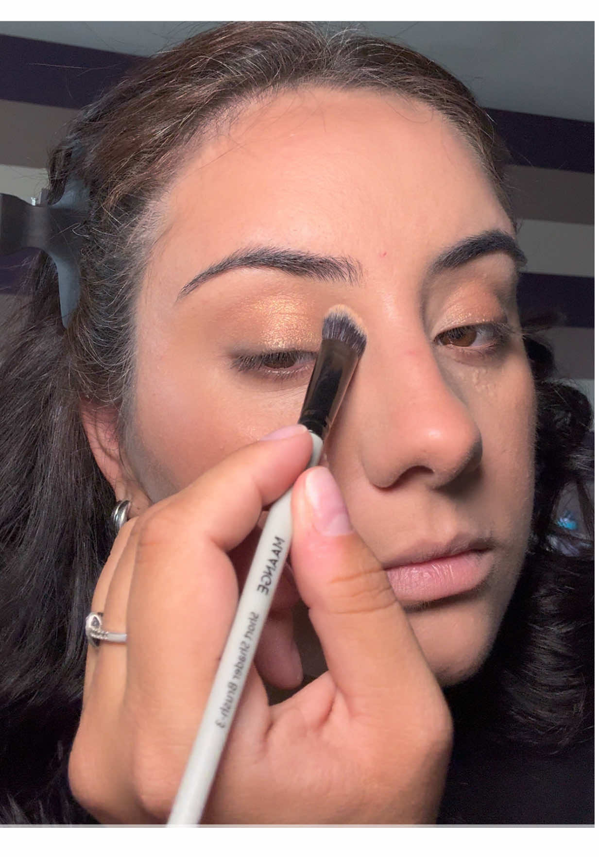 Another GRWM + trying my new bronzer stick from @Aldi UK @LACURA BEAUTY  I was surprised how creamy and blendable the formula is. I got the shade “Light” as “Medium “ would have been to orange and bronzy. It’s definitely worth the 4£ tho xx #fyp #grwm #aldifinds #lacura #makeup 