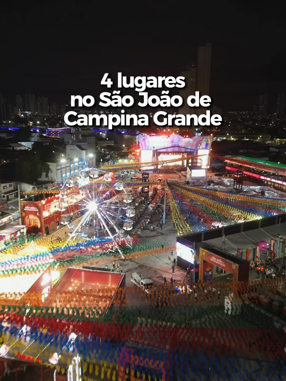 4 lugares imperdíveis no São João de Campina Grande! Do palco principal ao espaço Bradesco com pipoca e correio elegante, essa festa entrega tudo: cultura, tradição e aquele calor no coração ❤️  Bradesco no maior São João de todos: o seu. #OMaiorSãoJoãoDeTodos #BradescoCultura #SãoJoãoCampinaGrande