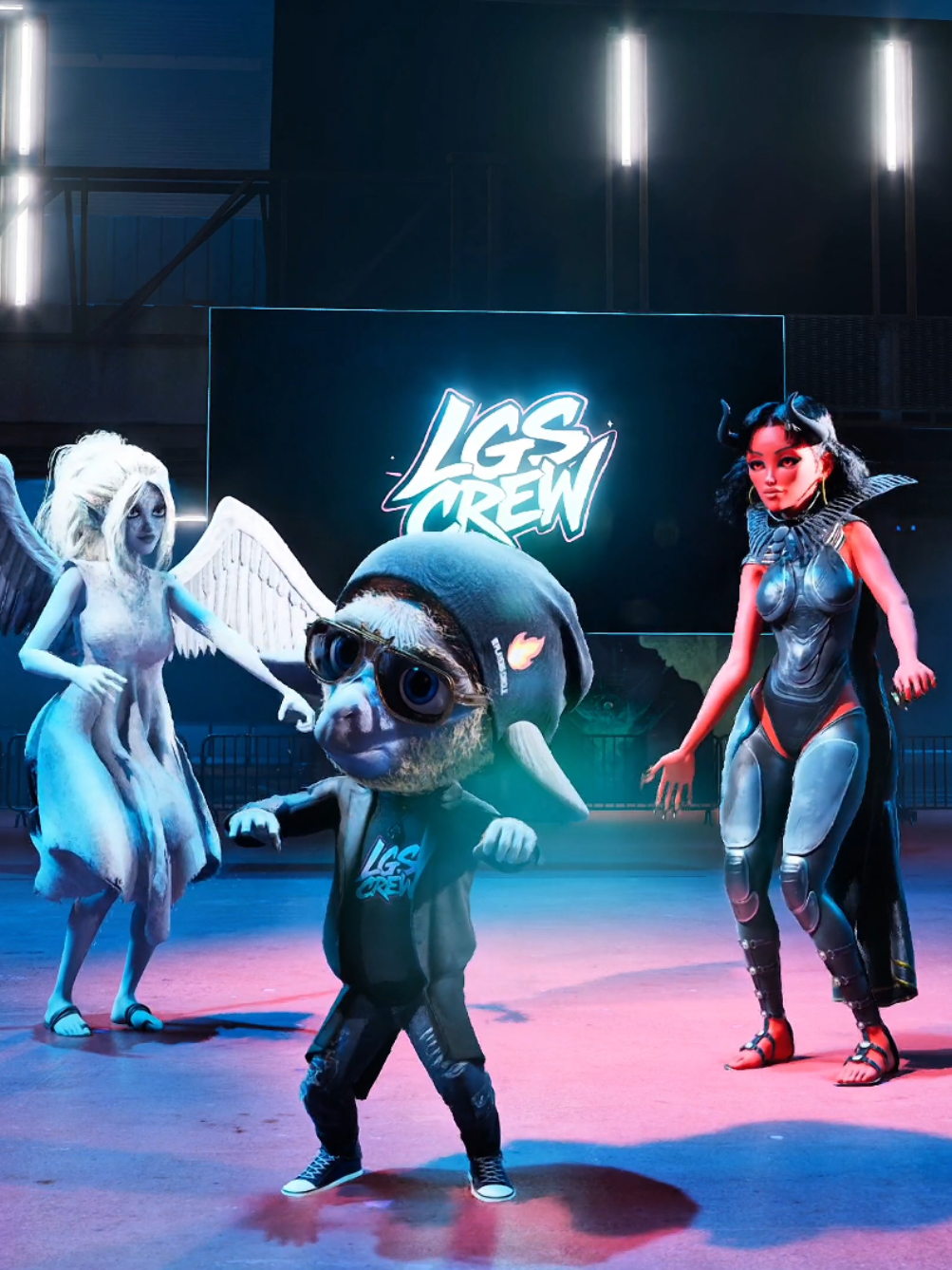 Ach ja waarom niet!? #thelittlegoat #lolgamingssquad #3d #dancing #tiktok #fyp 