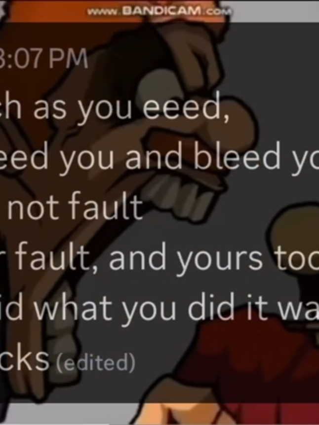 ILL WATCH AS YOU BLEED#shucksfnf #smlbrooklyntguy #fyp #tiktok #smlrose #smlmarvin #shucks #fnfmod #lyric #pumpkinguy 