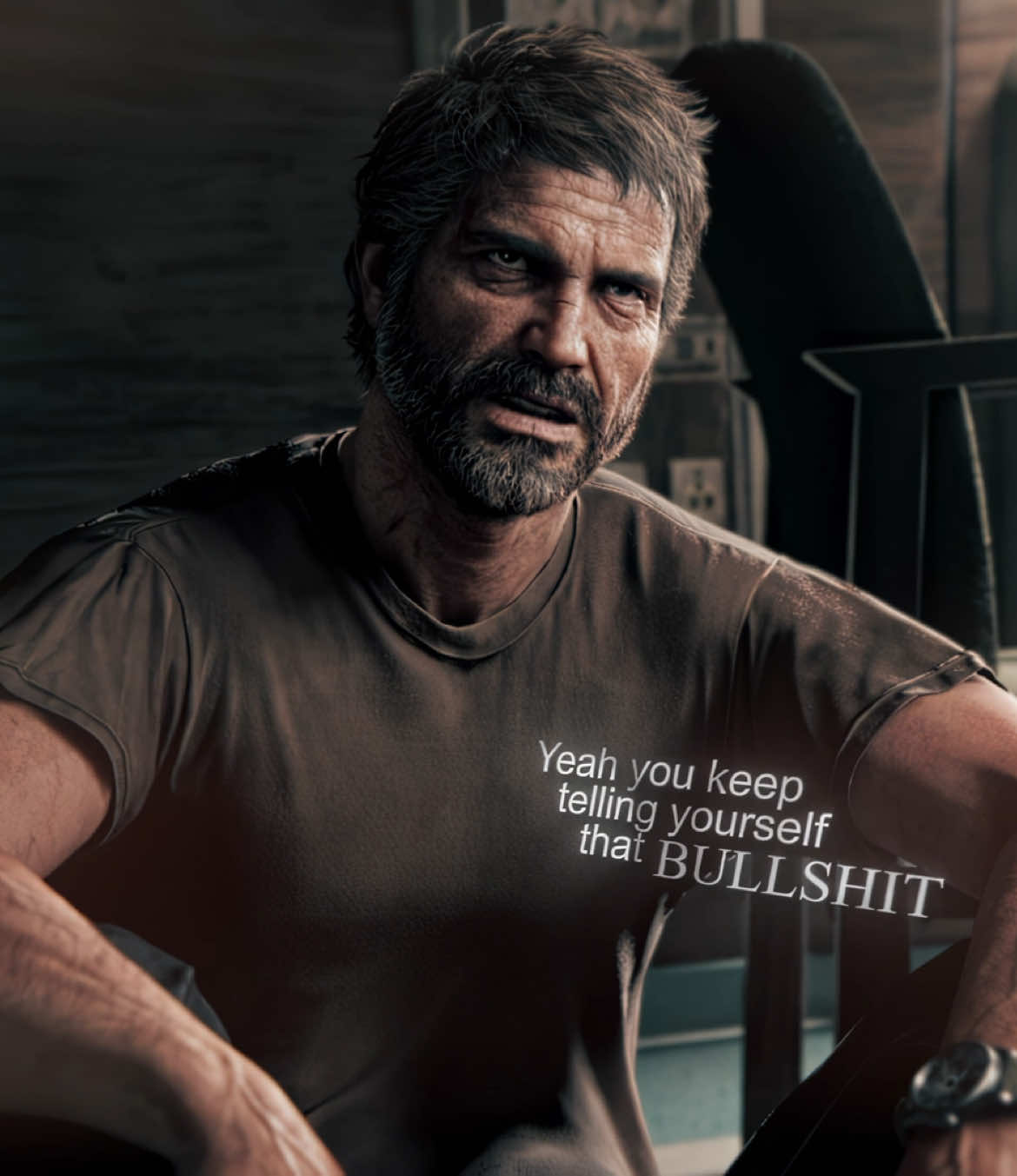 BEST character in The Last of Us.  #joel #joelmiller #joelmilleredit #joeltlou #joelthelastofus #thelastofus #thelastofusedit #tlou #tlouedit #jovlmillvr #joelmillerismyhusband #tlouremake 
