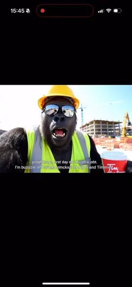 Another day on the job chat! 🔨😂  •#bigfoot #fyp #viral #ai #tiktokviral #edit #tiktok #trending #funny #viralvideo #follow #construction #Vlog #foryoupage 