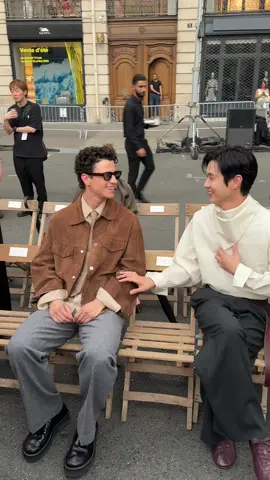 #adamdimarco #thewhitelotus #choiwooshik #ami #amiparis #amiss26 #fashiontiktok #TikTokFashion #fashionweek 