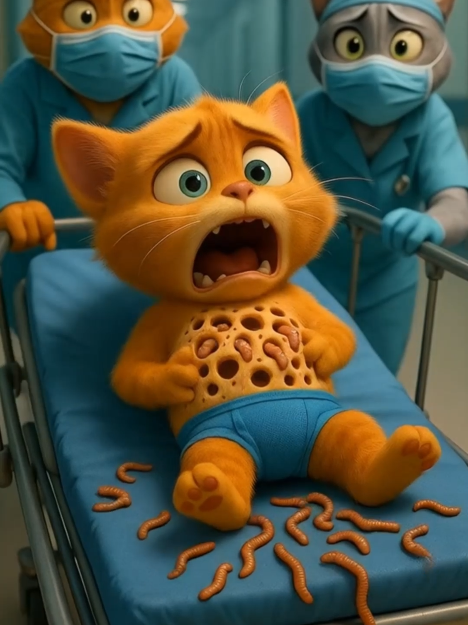 Never eat apple again 🍎😨🤢 #storycat #kittens #cutecat #kitty #catsoftiktok #gato #gatos