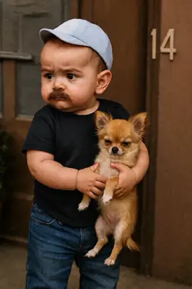 #humorchavo8 #babyai  bebé que hace ese 🐕