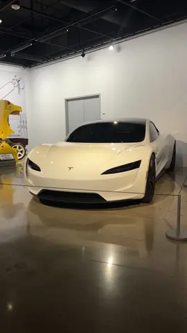To beautiful for me #teslaroadster 