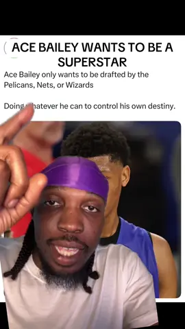 Do you agree or disagree with Ace Bailey cancelling meetings and workouts #NBA #basketball #greenscreen #tiktokbasketballcampaign 