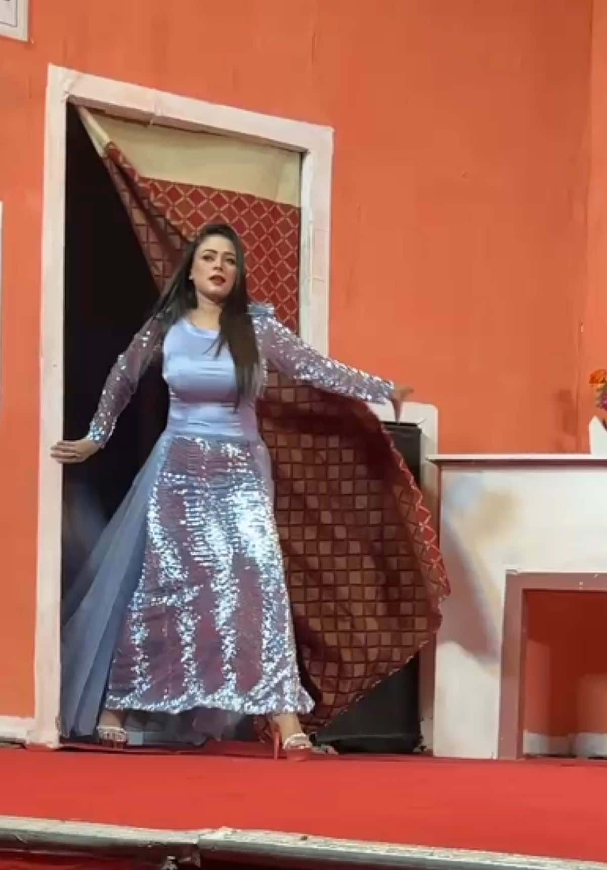 #HD #Entry_Nisha_Khan_SuperStar #Naaz_Theater_Lahore💚 #unfrezzmyaccount❤️ #fyp💜 @Nishakhan official 