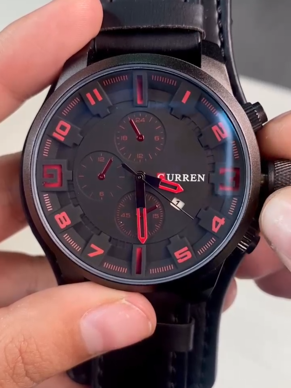 Aprende a configurar tu reloj analógico con nosotros 🤩⌚ #regalo #curren #relojes #lima #peru 