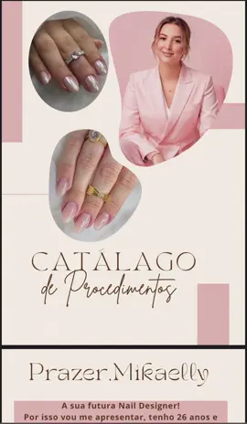 Meu catálogo de procedimentos 💅🏻🩷 #catalogo #nailsdesign #unhasdegel #unhas #unhasdecoradas #moldef1 #studiodeunhas 