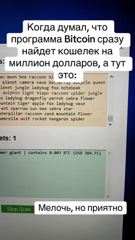 Программа для поиска старых кошельков с балансами #рекомендации #втопы 