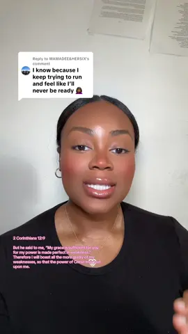 Replying to @MAMADEE&HERSIX 💕💕 this is something we all deal with but there will come a time where you recognize it’s not about perfection 🙏🏾 #godsgrace  2 Corinthians 12:9 But he said to me, “My grace is sufficient for you, for my power is made perfect in weakness.” Therefore I will boast all the more gladly of my weaknesses, so that the power of Christ may rest upon me.