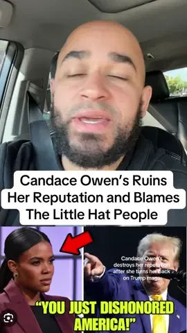 Candace Owen’s turns her back on Donald Trump and Maga #candaceowens #america #maga #trump #fyp 