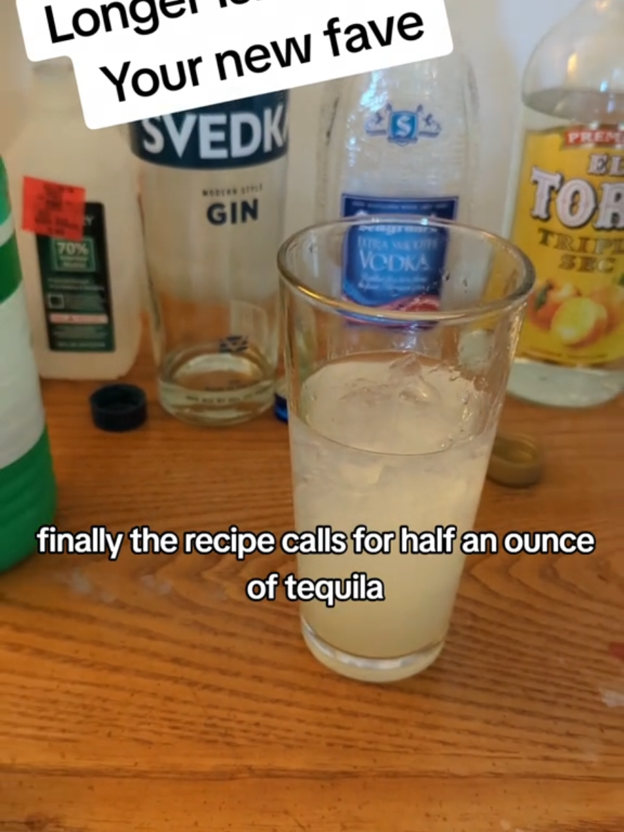 Long Island Iced Tea isn't strong enough? Try the Longer island! if you're making drinks for a party, remember this cocktail #cocktails #recipesforyou #party #maarkvark 