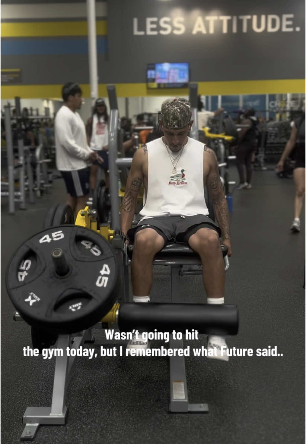 Gotta set the tone!! #gym #GymTok #motivation #cantstopwontstop #OOTD #chuzefitness #fypシ #fy 