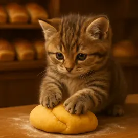 🍞 #aicat #cats #aianime #bread 