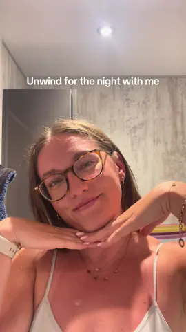 Unwind for the night with me 🫧🧼🫶🏼 #skincare #skincareroutine #routine #nighttimeroutine #fyp #foryoupage❤️❤️  @Aveeno @rhode skin @GLOW FOR IT 