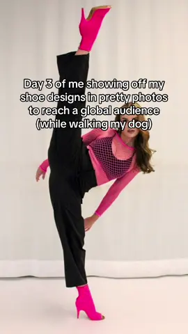 Had to multitask today. Day 3 of showing off our shoe designs #burjushoes #danceshoes #danceheels #heelsdance #day3 