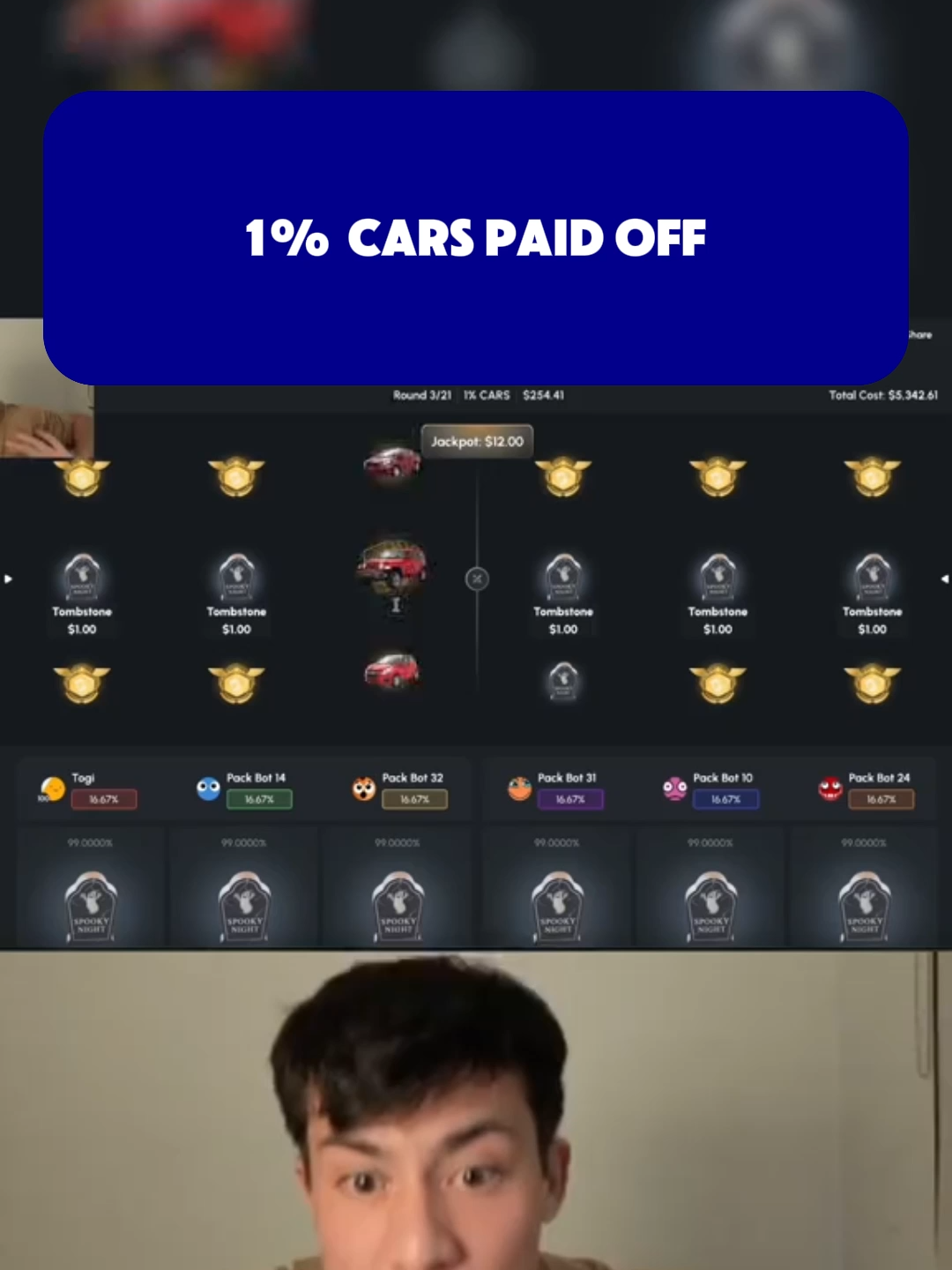 1% CARS! PAID OFF #packdraw #paratii #fyp