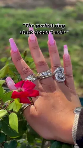 More layers, more luxe. 💫🤍 #ring #ringstack #ringsoftiktok #jewelryinspo #weshoplc #deliveringjoy 