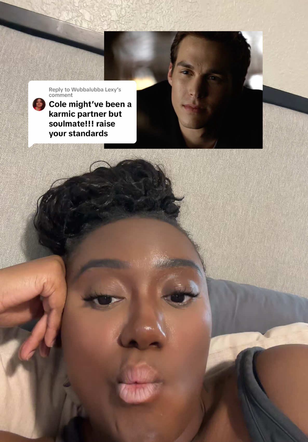 Replying to @Wubbalubba Lexy Morally grey mmc’s with a sense of humor are gonna do it every time. #coleturner #charmed #kaiparker #tvd 
