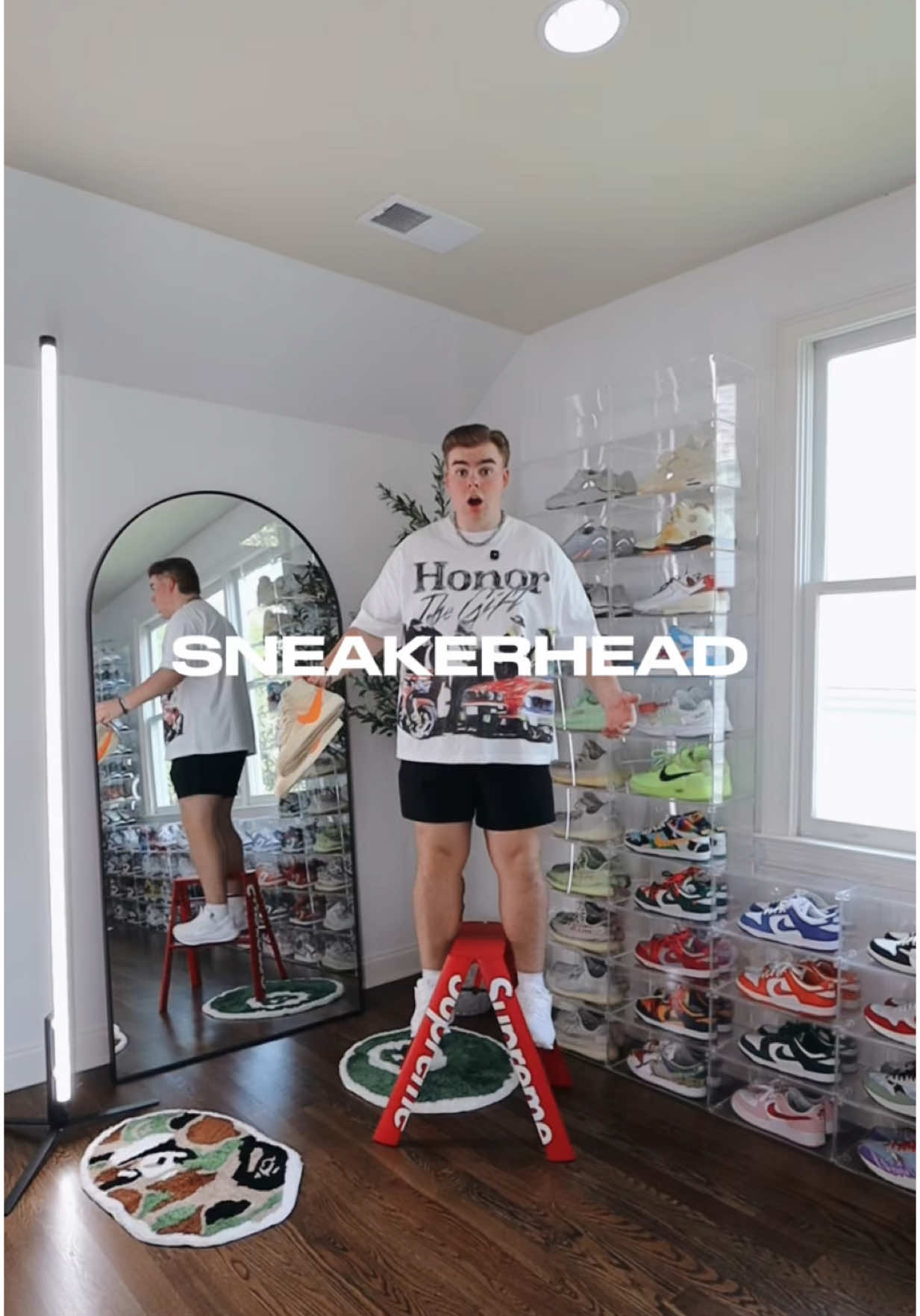 guess you could say I’m a sneakerhead… 😅👟 #tiktok #foryou #trend 