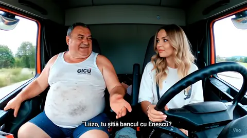 Gicu are chef de glume cu Liza  #gicu #sofercamion #fyp #viraltiktok #TikTokTrends #veo3 #ai 