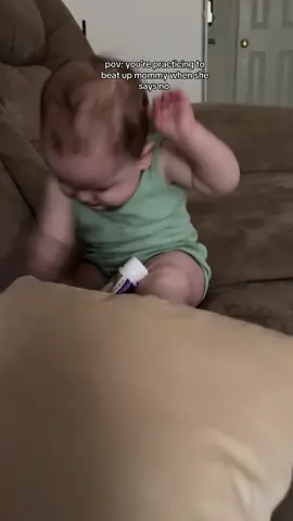 he’s ready 24/7 #fyp #baby #funny #laugh #laughing #trend 