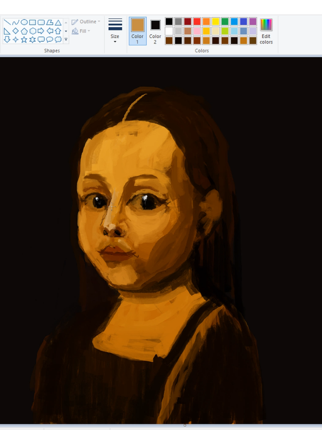 tu pintaste esto ? #art #microsoftpaint #monalisa #fertilization #biology #tupintasteesto?🗣️🔥🔥 