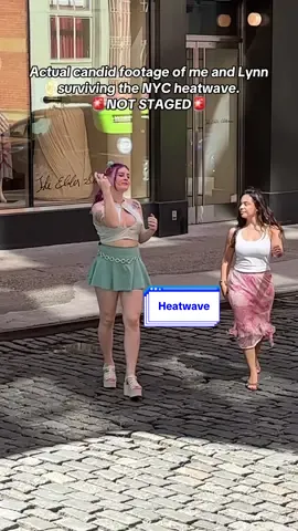 If you’re not constantly applying Hydro Grip Set + Refresh Spray in the streets of NYC, are you truly surviving the heat? 🖤 @Lynn Martinez #nycheatwave #nyc #newyorkcity #heatwave #milkmakeup @milkmakeup 
