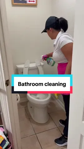 How often are you cleaning your own bathrooms? #CleanTok #bathrooms #toilets #howto 