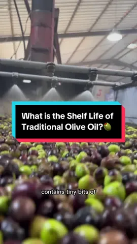Traditional olive oil doesn’t last as long—because it’s unfiltered. If stored right (in a cool, dark place, in glass), it lasts 12–18 months. But it’s packed with flavor and benefits that are so worth it. 🫒