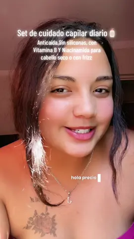 Te ayuda con el frizz y la caída del cabello 🧴❤️☺️#vamostiktokshop #setcuidadocapilar #fyp 
