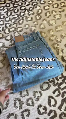 No more waist gap with these adjustable jeans👏🏼 Jeans feeling too tight? Just move to the looser button🙌🏻 These are a MUST🤌🏻 #nextrys #nextrysjeans #nextrysdenim #adjustablejeans #bestjeans #comfyjeans #amazonjeans