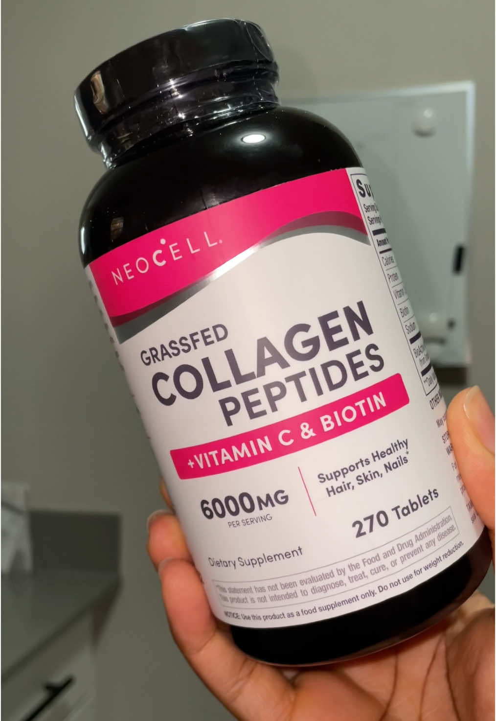 Starting my collagen journey. Should I update weekly or monthly? #collagen #supplements 
