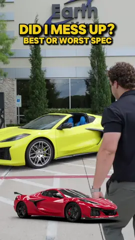 Definitely an out there color combination 😂 but I love it. You either love it or dislike it! No inbetween it seems. This was definitely a custom spec by the first owner, and I think the Z07 style carbon fiber spoiler adds a really nice touch to really make this Corvette one of a kind. #sales #dealership #negotiation #corvette #chevrolet #chevy #z06 